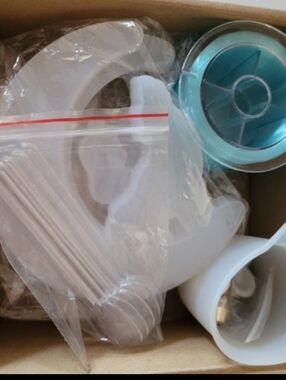 Crescent Moon Resin Mold Kit 38 Pieces Includes 4 Molds